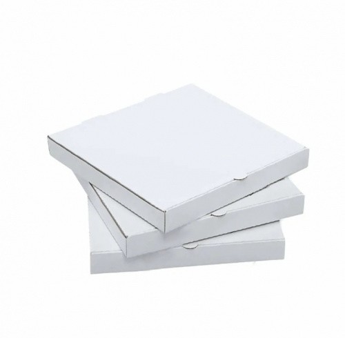 Коробка для пиццы 330x330x40 мм белая