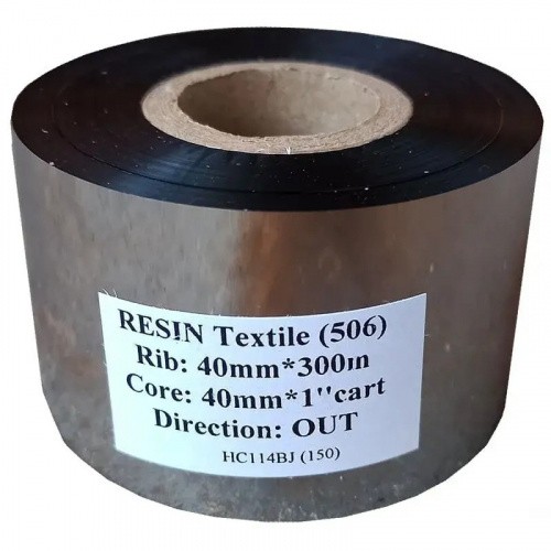 Риббон 40 мм х300 мм RESIN! Textile out 1"