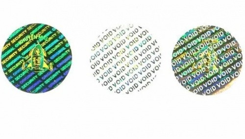 Голографическая наклейка void д 30 мм