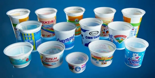 Стакан классика фигурное дно 200, PS, белый