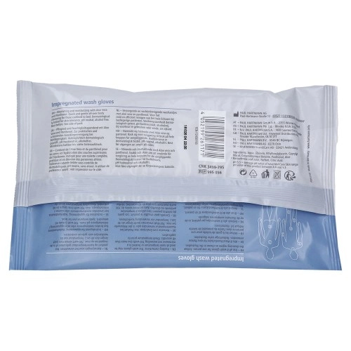 Влажные моющие рукавички Molicare Skin, 8 шт.