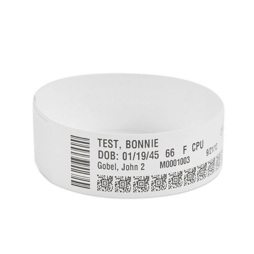 Этикетки браслеты Zebra Z-Band 4000, 530 шт в 1 рул.